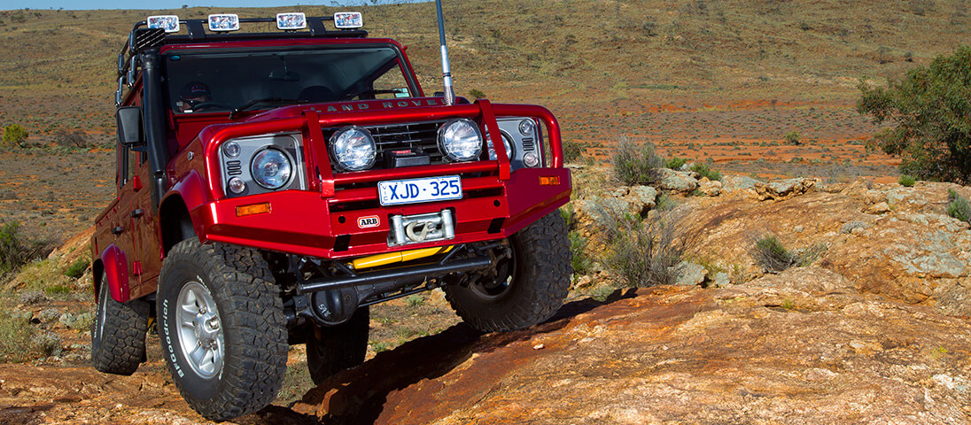 Land rover deals defender arb bumper