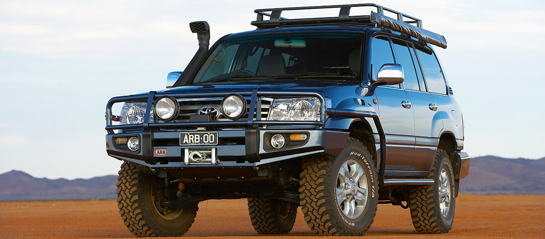 Arb bumper clearance land cruiser 100